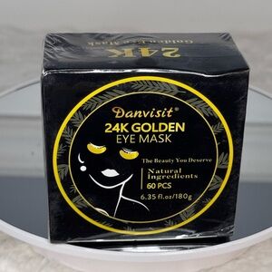 24K Gold Under Eye Masks, 60PCS, Under Eye Mask, unisex